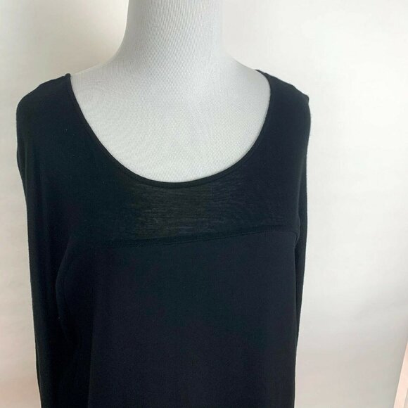 Ann Taylor Long Sleeve Shirt Dress Scoop Neck - Picture 5 of 10